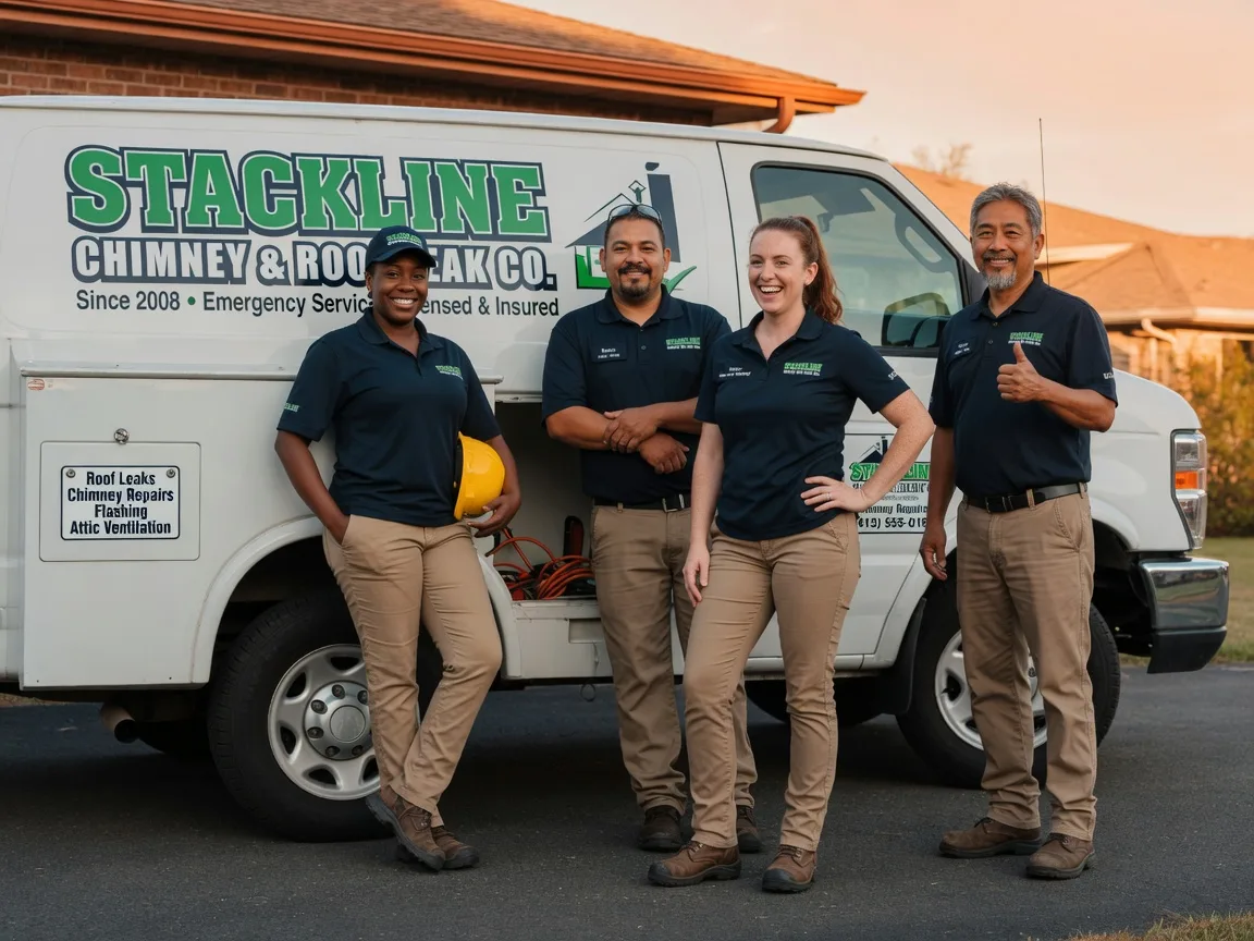 Chimney flashing repair company in Bon Wier, TX